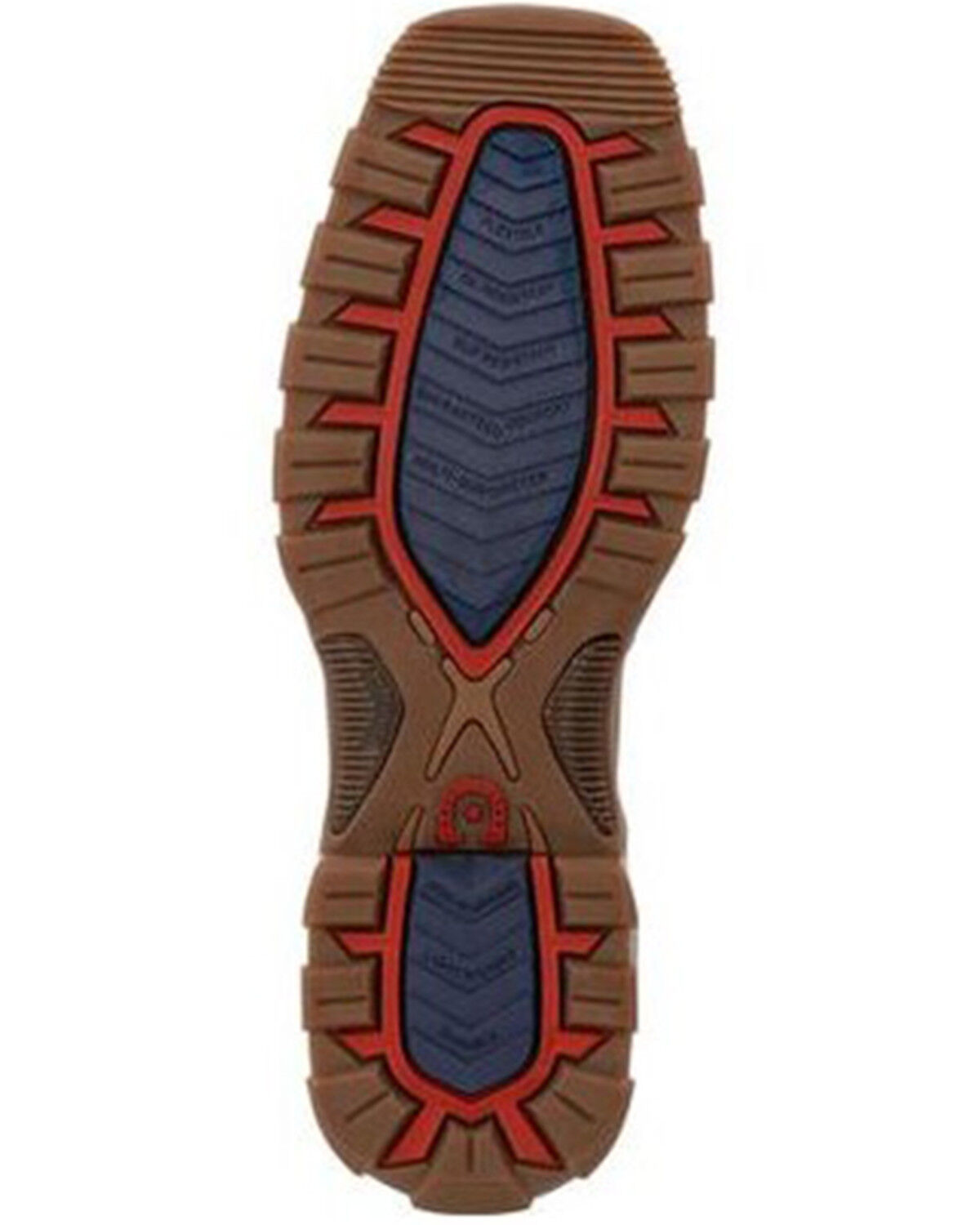 Image #7 - Durango Men's Maverick Waterproof Western Work Boots - Composite Toe, Brown, hi-res
