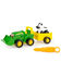 Image #1 - Tomy Boys' John Deere Build-A-Buddy Bonnie Scoop Tractor, Multi, hi-res