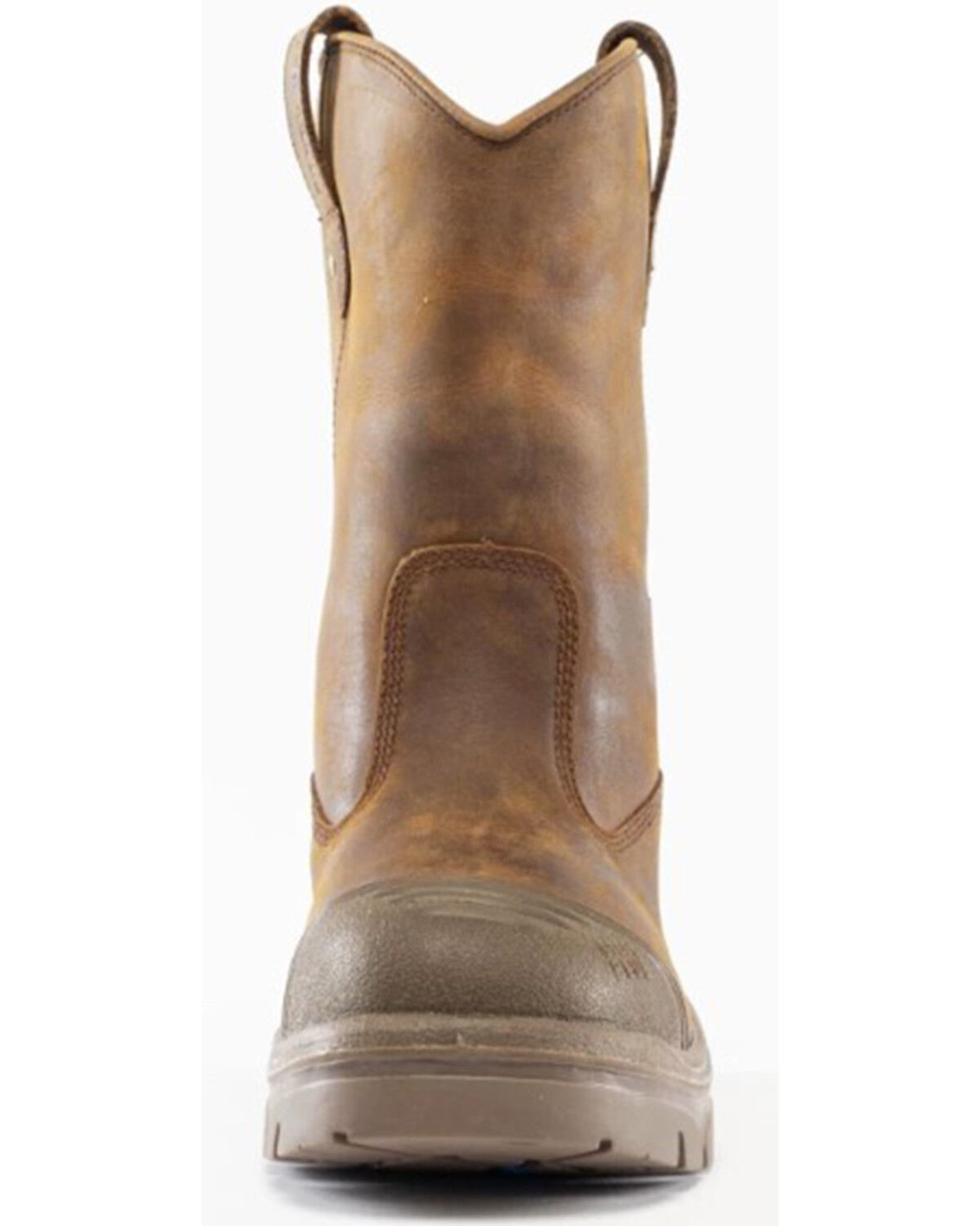 Image #4 - Steel Blue Men's Heeler Scuff Waterproof Work Boots - Steel Toe, Brown, hi-res
