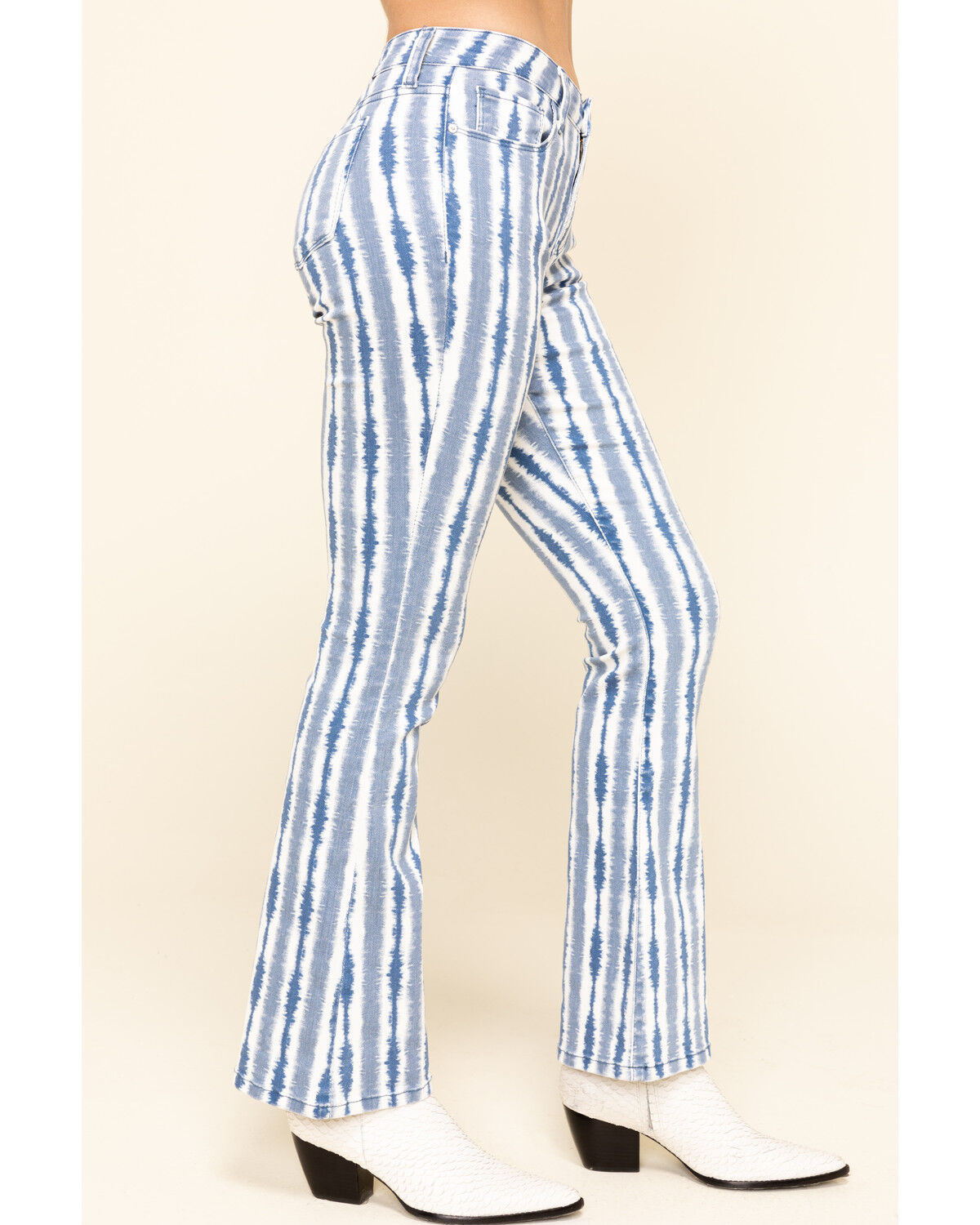 Image #3 - Billy T Women's Tie-Dye Bootcut Jeans, Blue, hi-res