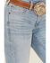Image #2 - Ariat Women's Light Wash Perfect Arrow Fit Penelope Stretch Bootcut Jeans, Light Wash, hi-res