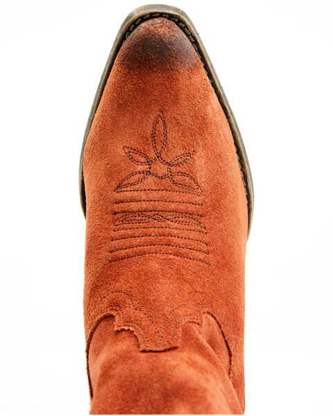 Image #6 - Dan Post Women's Rebeca Tall Fashion Western Boots - Snip Toe, Orange, hi-res
