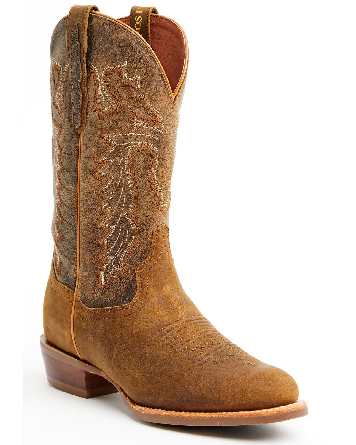 Image #1 - Dan Post Men's Neeley Tall Performance Western Boots - Round Toe, Tan, hi-res
