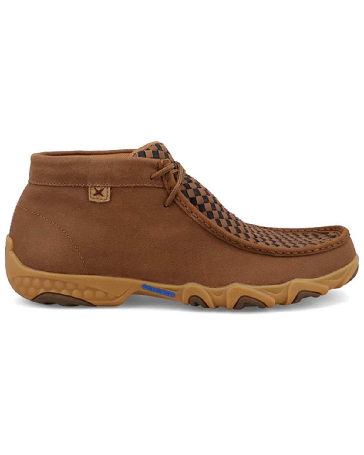 Image #2 - Twisted X Men's Chukka Driving Mocs, Black, hi-res