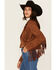Image #2 - 26 International Women's Faux Suede Jacket, Camel, hi-res