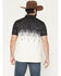 Image #4 - RANK 45&reg; Men's Elko Southwestern Border Print Short Sleeve Button-Down Polo Shirt, Black, hi-res