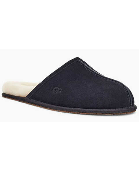 UGG Men's Scuff Suede House Slippers, Navy, hi-res