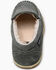 Image #3 - Minnetonka Men's Gray Tilden Slippers - Moc Toe, Grey, hi-res