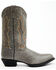 Image #2 - Laredo Men's Fancy Stitch Western Boots - Round Toe, Grey, hi-res