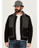 Image #1 - Brothers and Sons Men's Warren Blanket Sherpa Jacket, Black, hi-res