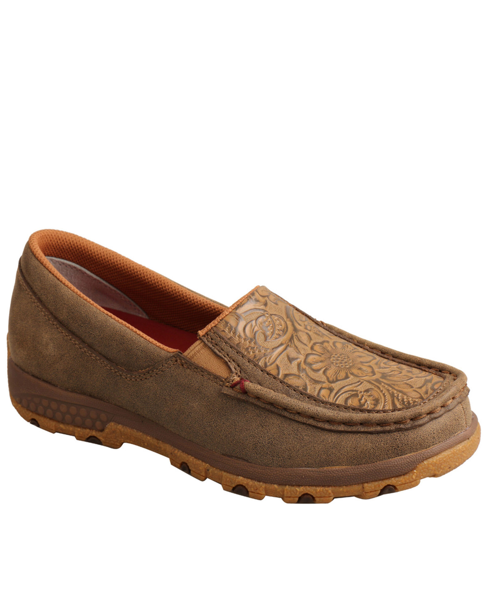Twisted X Women s Slip On Driving Shoes Moc Toe