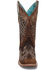 Image #3 - Corral Women's Embroidered Western Boots - Broad Square Toe, Brown, hi-res