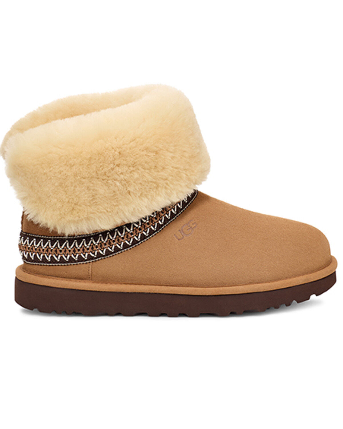 Image #7 - UGG Women's Classic Short Crescent Boots, Chestnut, hi-res