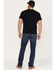 Image #3 - Brothers and Sons Men's Nightfall Dark Wash Slim Tapered Stretch Denim Jeans, Dark Wash, hi-res