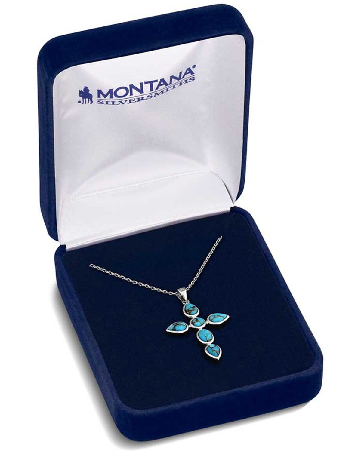Image #3 - Montana Silversmiths Women's Ocean of Faith Necklace, Silver, hi-res