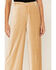 Image #3 - Sadie & Sage Women's Angelic Pleated Velvet Wide Leg Pant , Gold, hi-res