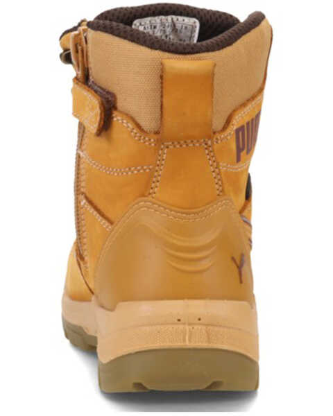 Image #5 - Puma Safety Women's Conquest 7" Waterproof Work Boots - Composite Toe, Wheat, hi-res