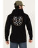 Image #4 - Brixton Men's Crest Logo Hooded Sweatshirt, Black, hi-res