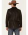 Image #4 - Cody James Men's Blazer - Long, Dark Brown, hi-res