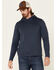 Image #1 - North River Men's Solid Modal Hooded Pullover, Blue, hi-res