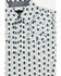 Image #2 - Cody James Infant Boys' Striped Geo Print Short Sleeve Snap Onesie, , hi-res