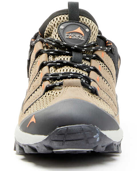 Image #4 - Pacific Mountain Men's Coosa Waterproof Hiking Boots - Soft Toe, Orange, hi-res