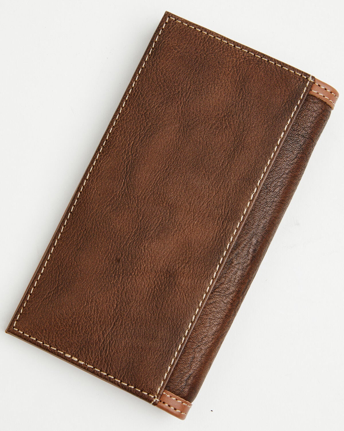 Image #2 - Cody James Men's Wells Basketweave Cross Leather Rodeo Wallet, Brown, hi-res