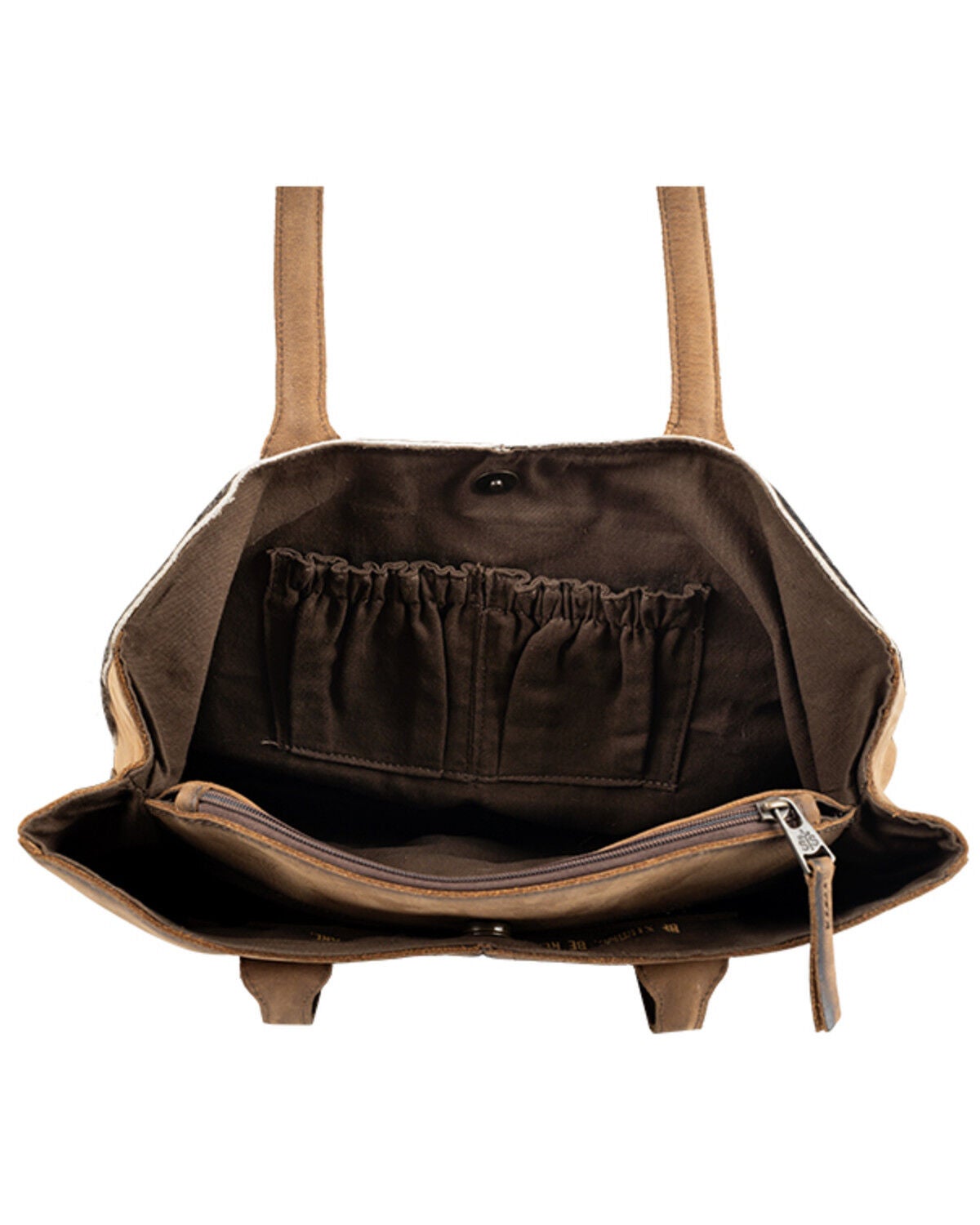 Image #4 - STS Ranchwear By Carroll Josie Cowhide Tote Bag, Brown, hi-res