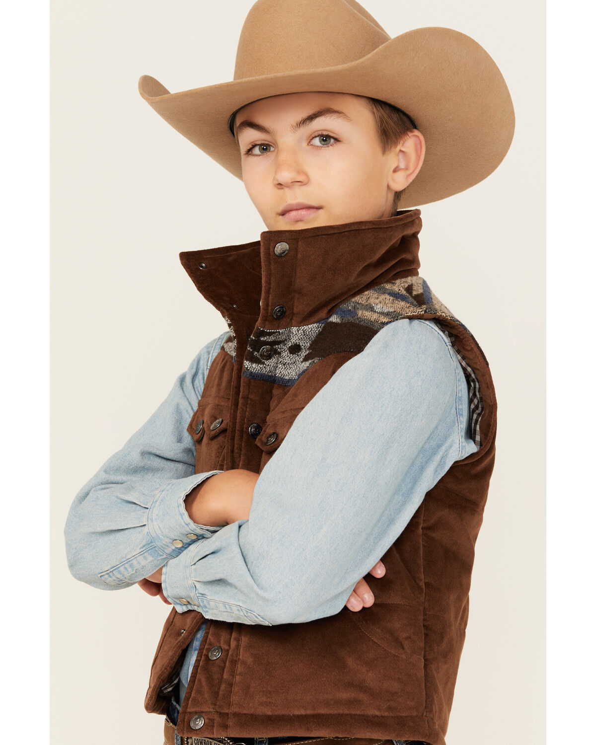 Image #2 - Cody James Boys' Rough Road Puffer Vest, , hi-res