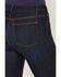 Image #3 - Haddad Women's Deep Ocean Dark Wash Bella Trouser Flare Stretch Denim Jeans, Dark Wash, hi-res