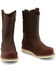 Chippewa Men's 11" Edge Walker Waterproof Western Work Boots - Composite Toe, Brown, hi-res