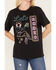 Image #3 - Idyllwind Women's Quail Let's Rodeo Short Sleeve Graphic Tee, Black, hi-res