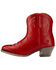 Ariat Women's Darlin Booties - Medium Toe , Red, hi-res