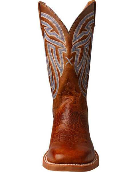 Image #4 - Twisted X Men's Rancher Western Boots - Broad Square Toe, Brown, hi-res