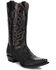 Image #1 - Corral Men's Exotic Python Western Boots - Snip Toe, Black, hi-res