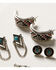 Image #3 - Idyllwind Women's Courtland Earring Set - 5-Piece, Silver, hi-res
