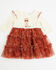 Image #1 - Sugar California Infant Girls' Cowgirl Boot Floral Print Dress, Multi, hi-res