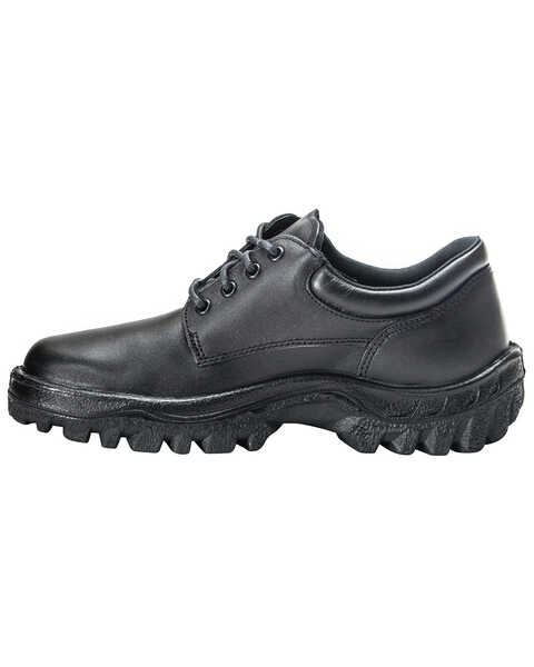 Image #3 - Rocky Men's TMC Oxford Shoes USPS Approved - Round Toe, Black, hi-res