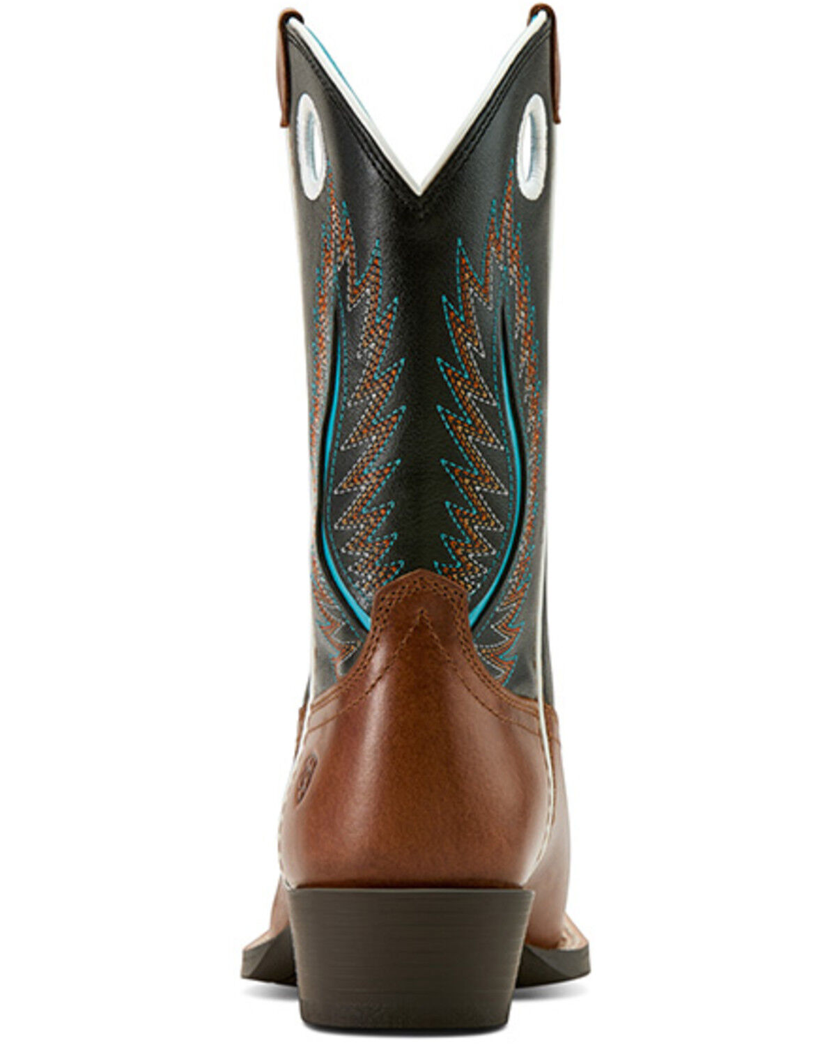 Image #3 - Ariat Boys' Futurity Fort Worth Western Boots - Square Toe, Brown, hi-res