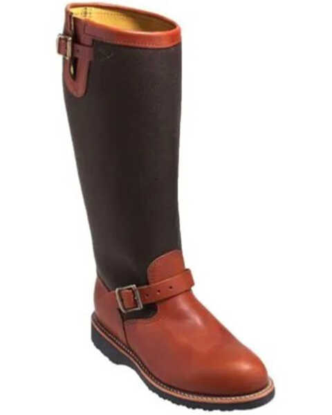 Image #1 - Chippewa Men's Descaro Viper Snake Boots - Soft Toe, Brown, hi-res