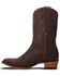 Image #3 - Lane Women's Plain Jane Midi Western Boots - Round Toe, Cognac, hi-res