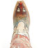 Image #6 - Corral Women's Fire Phoenix Hand Tooled And Painted Tall Western Boots - Snip Toe, White, hi-res