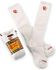 Image #1 - Dan Post Women's Cowgirl Certified Boot Socks - 2 Pack, White, hi-res