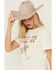 Image #3 - Idyllwind Women's Giddy Up Short Sleeve Graphic Tee, Ivory, hi-res