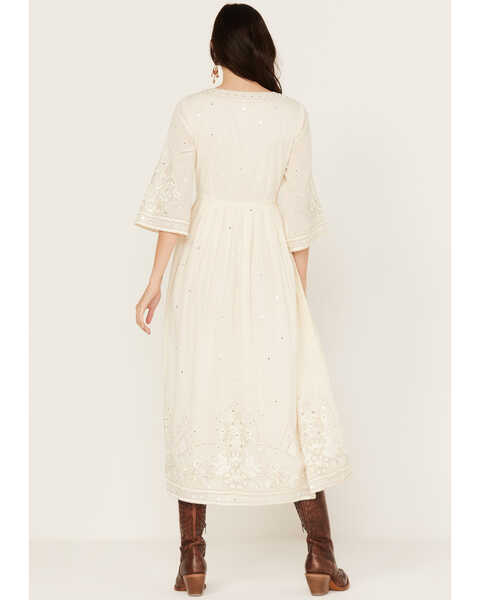 Image #4 - Shyanne Women's Mirror Embellished Bridal Maxi Dress, , hi-res