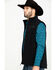 Image #3 - Cinch Men's Solid Bonded Softshell Zip Vest, Black, hi-res