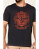 Image #3 - Flag & Anthem Men's Navy Fire Hot Sauce Graphic Slub Short Sleeve T-Shirt, Navy, hi-res