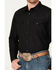 Image #3 - Gibson Men's Southside Satin Stripe Pearl Snap Western Shirt, Black, hi-res