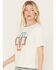 Image #2 - Pendleton Women's Cropped Deschutes Short Sleeve Graphic Tee, Cream, hi-res