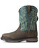 Image #2 - Ariat Men's WorkHog® Bruin XT Boa H20 Work Boot - Carbon Toe, Brown, hi-res